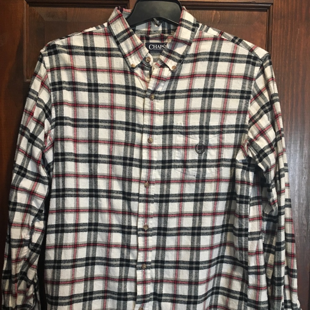 Chaps Flannel Large